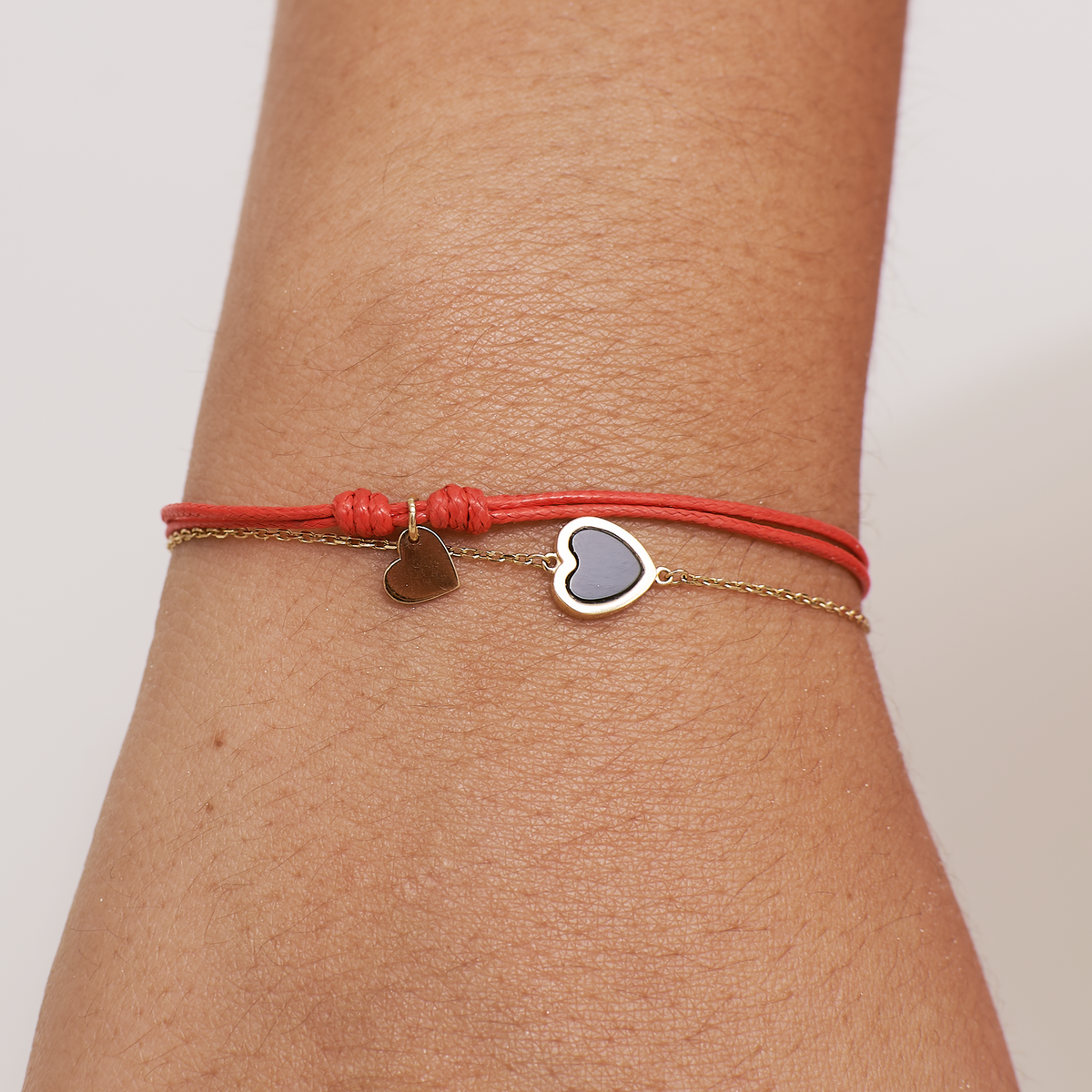 Heart Chain Pulsera