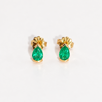 Aretes Drops Esmerald