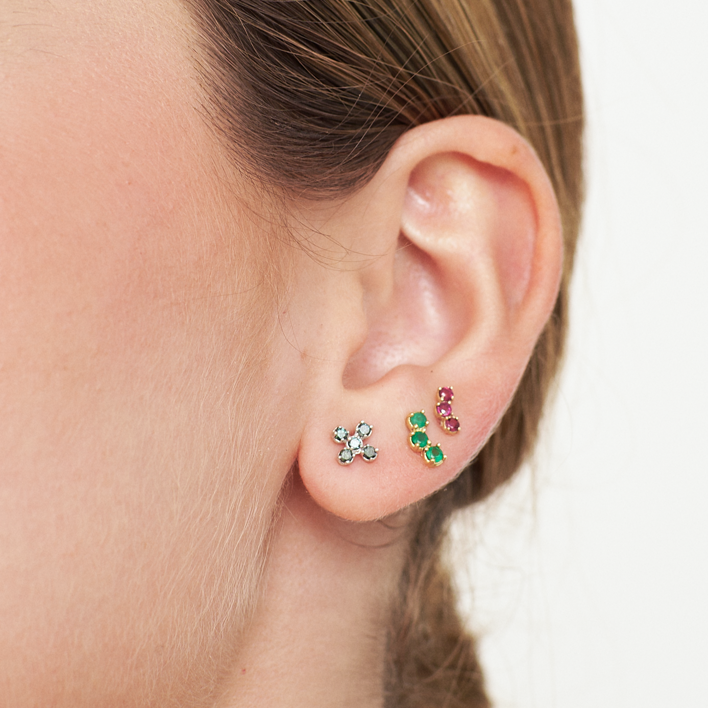 ARETES FROZEN BLUE DIAMOND