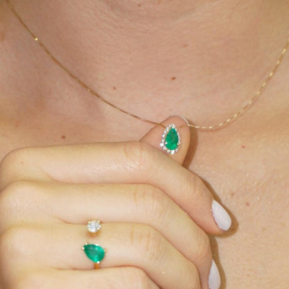 CADENA DROP ESMERALD