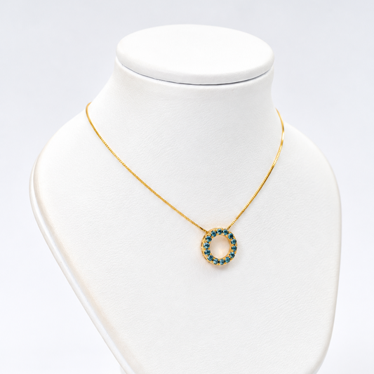 83. Rueda De Diamante Azul
