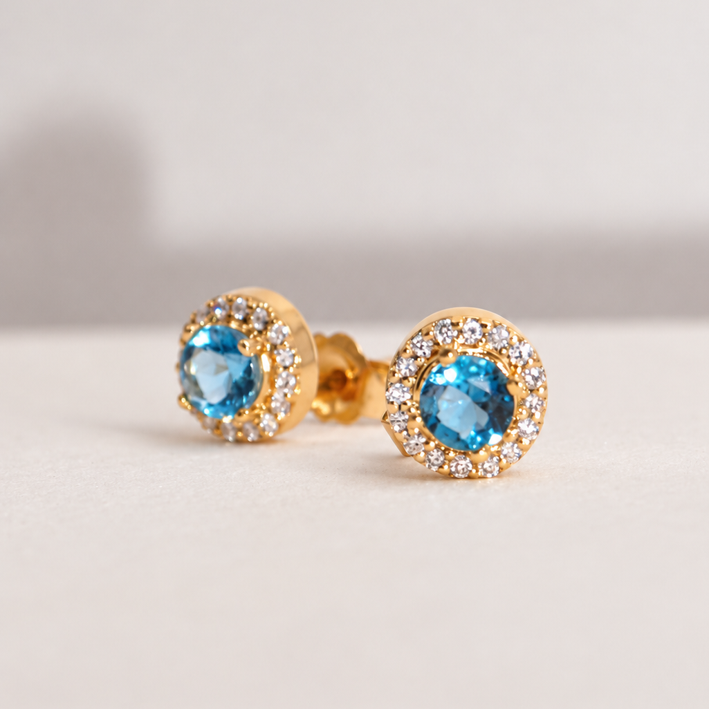 Topos Halo TopacioBlue & Diamantes Del Laboratorio