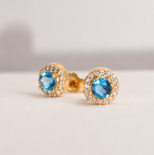 Topos Halo TopacioBlue & Diamantes Del Laboratorio