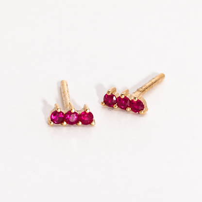Aretes Line Rubi