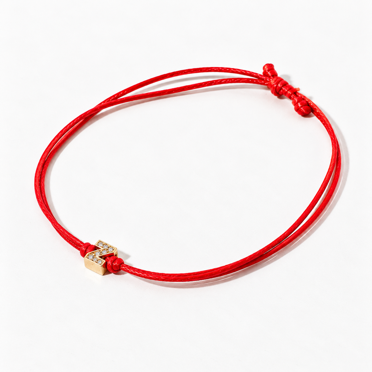 Pulsera De Cadena Con Inicial