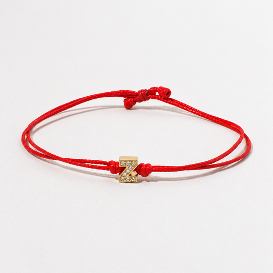 Pulsera De Cadena Con Inicial